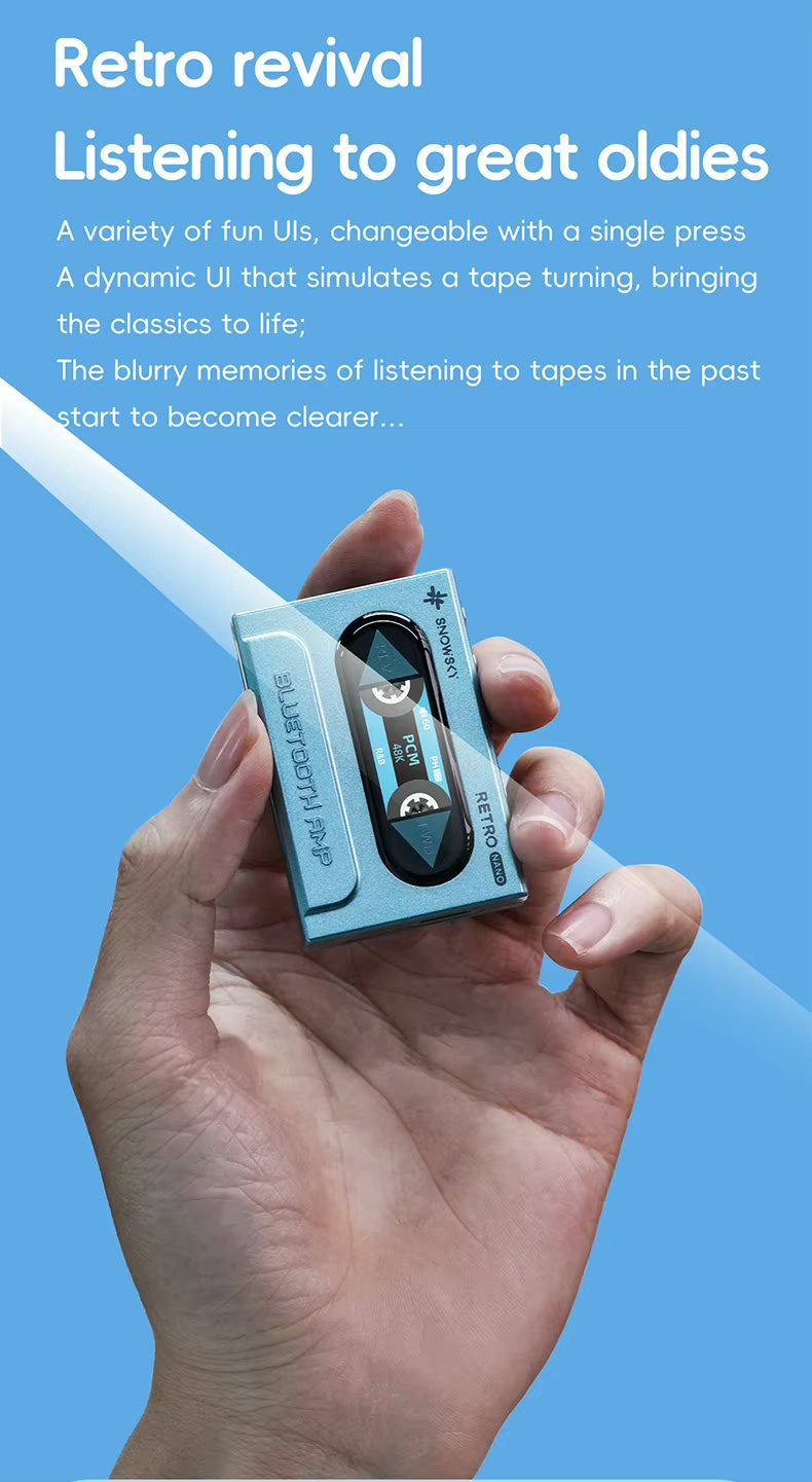 Apos Audio FiiO Headphone DAC/Amp FiiO Snowsky RETRO NANO Bluetooth DAC and Headphone Amplifier