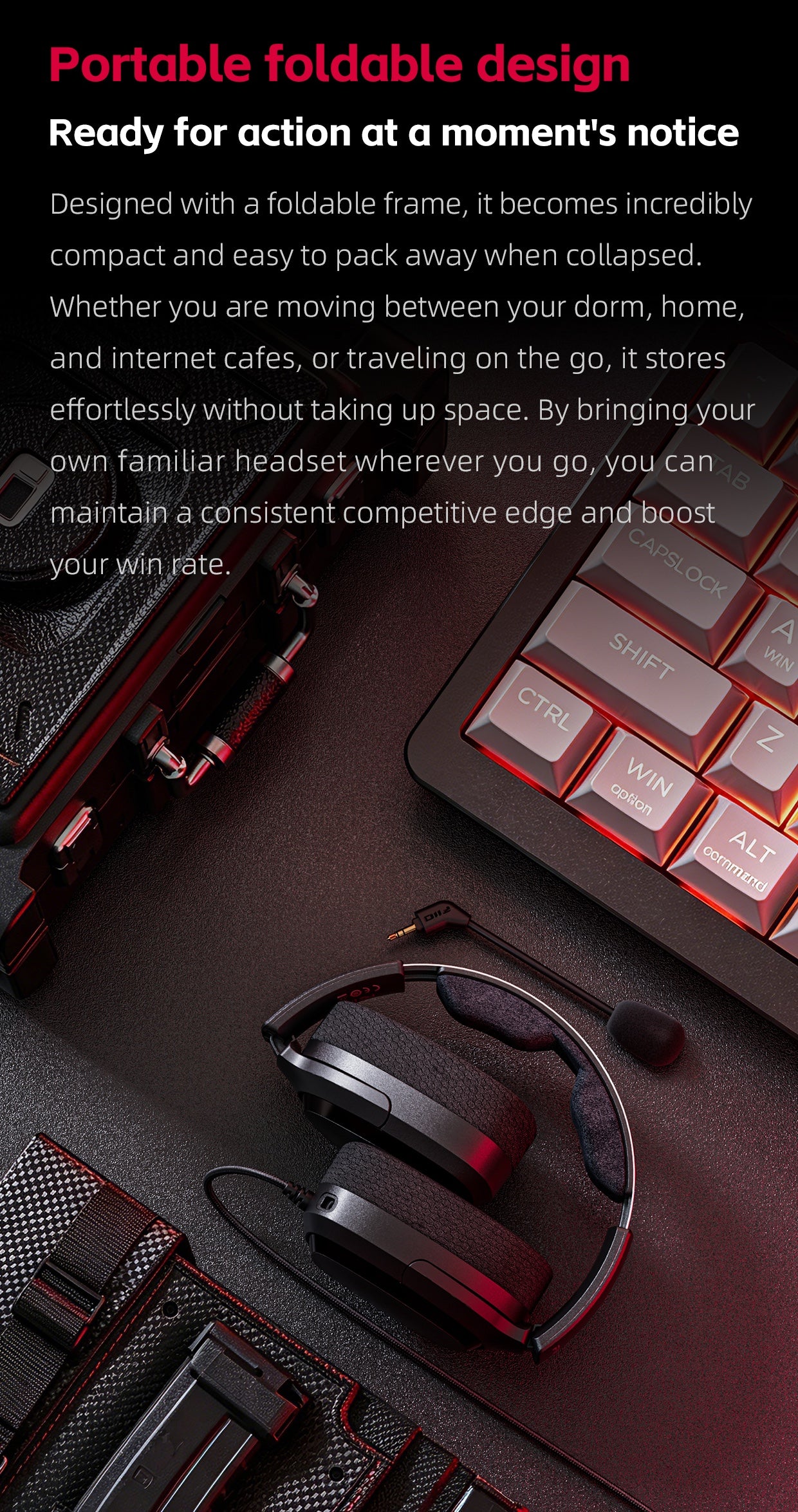 Apos Audio FiiO Headphone FiiO FG3 Gaming Headphones