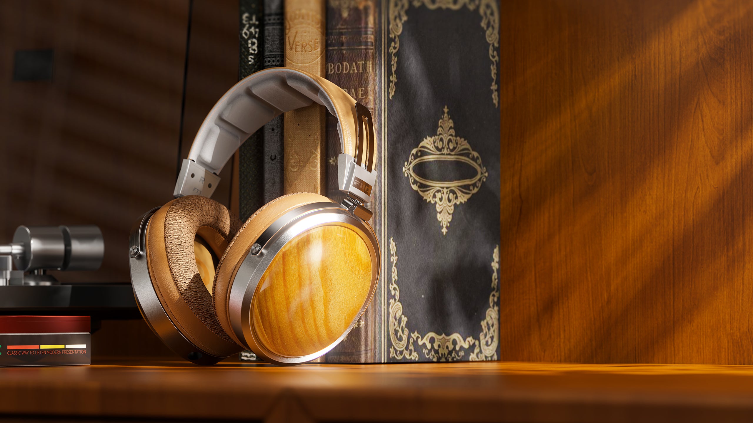 Apos Audio FiiO Headphone FiiO FT1 Closed-Back Over-Ear Headphones Black