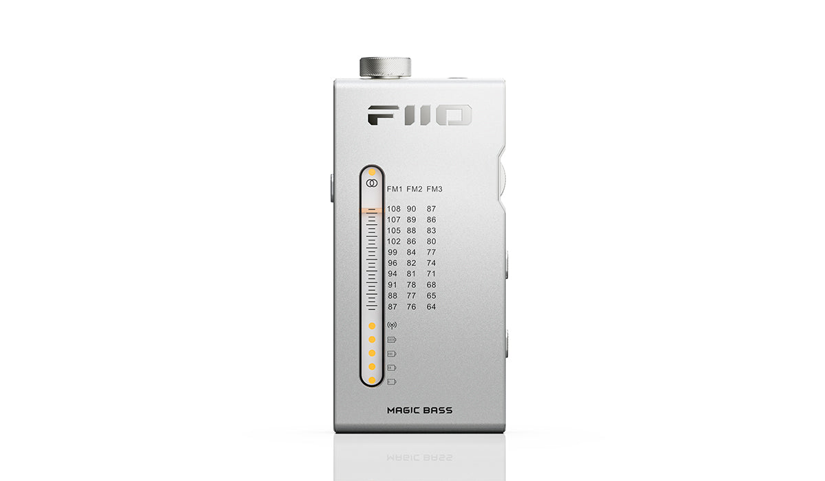 Apos Audio FiiO Radios FiiO RR11 Stereo Radio Silver