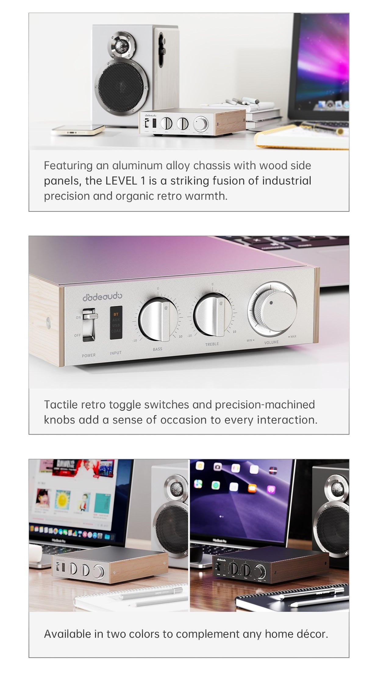 Apos Audio FiiO Speaker Amp FiiO Jade Audio LEVEL 1 Power Amplifier