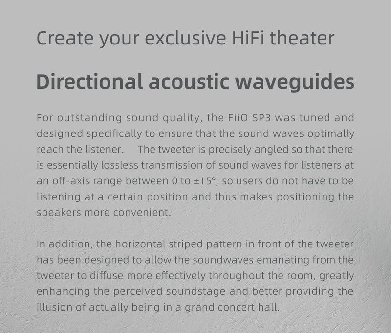 Apos Audio FiiO Speakers FiiO SP3 High Fidelity Active Desktop Speakers (Apos Certified)