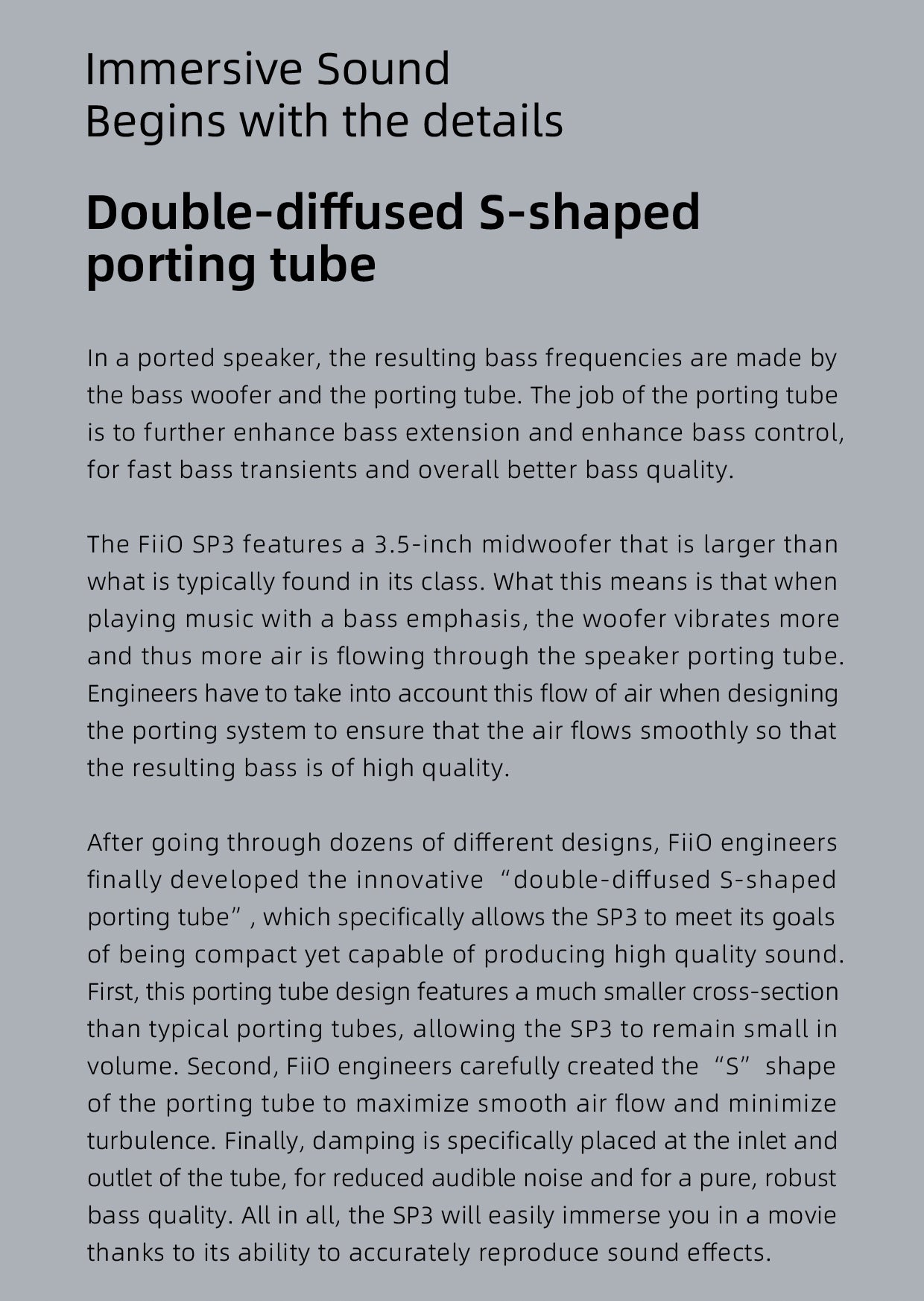 Apos Audio FiiO Speakers FiiO SP3 High Fidelity Active Desktop Speakers (Apos Certified)