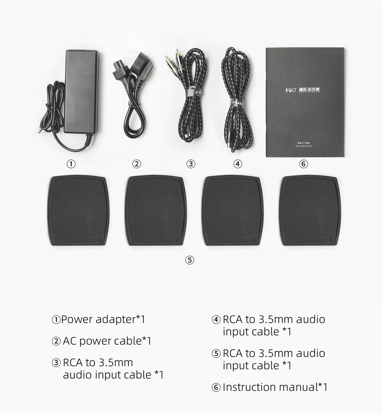 Apos Audio FiiO Speakers FiiO SP3 High Fidelity Active Desktop Speakers (Apos Certified)