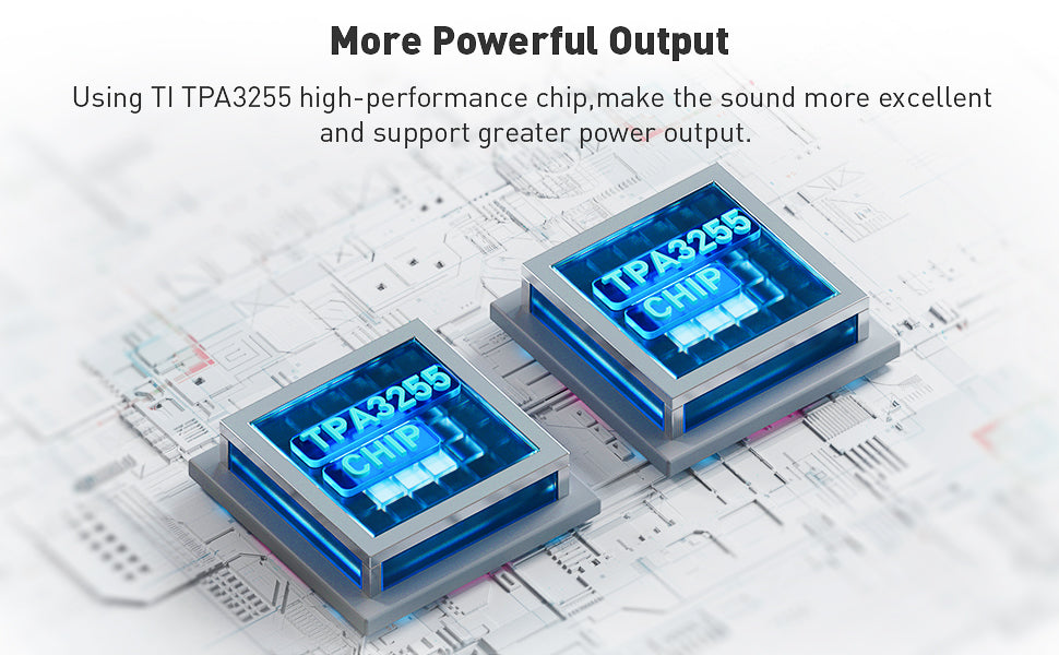 Apos Audio Fosi Audio Headphone DAC/Amp Fosi Audio BT30D Pro Bluetooth 5.0 2.1 Channel Power Amplifier