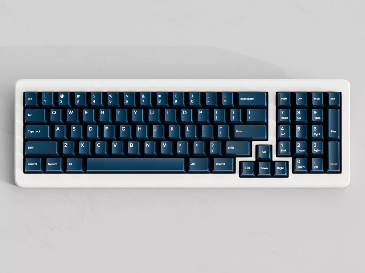 Apos Audio GMK Keycaps GMK CYL Blue Fabrik Keycap Set Base Kit