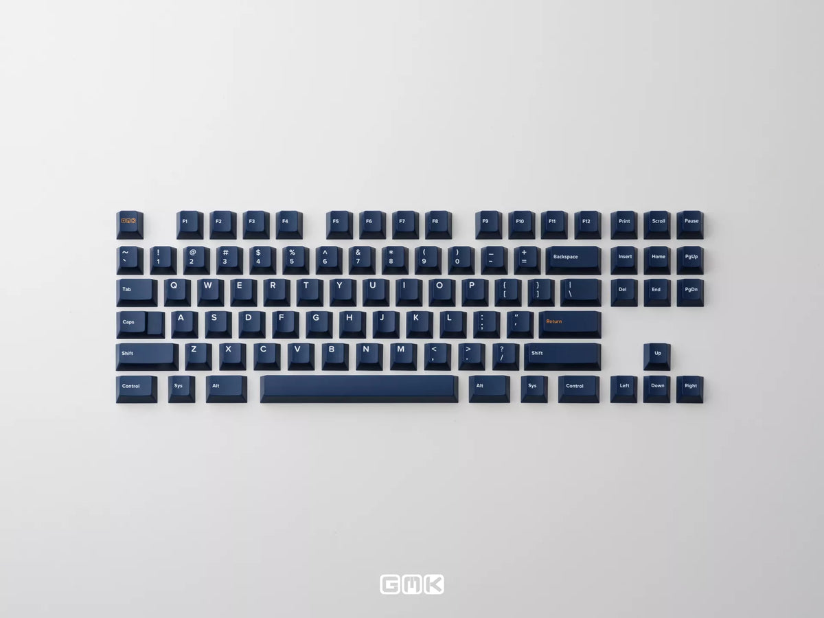 Apos Audio GMK Keycaps GMK CYL Blue Fabrik Keycap Set Base Kit