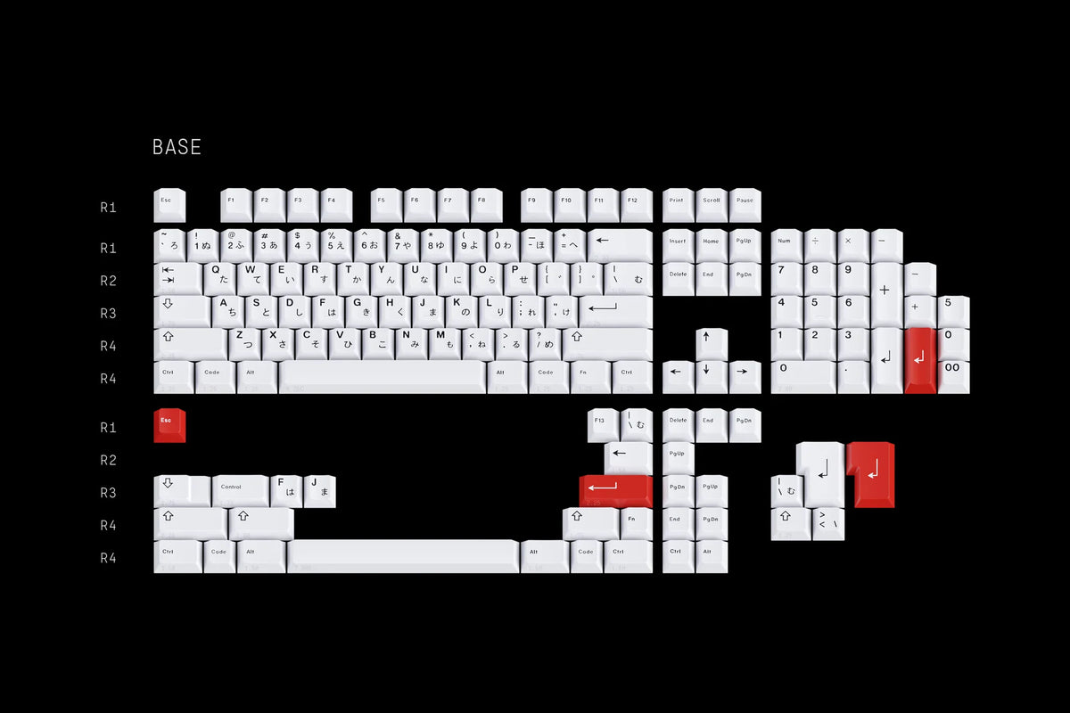 Apos Audio GMK Keycaps GMK Modern Ink Keycap Set