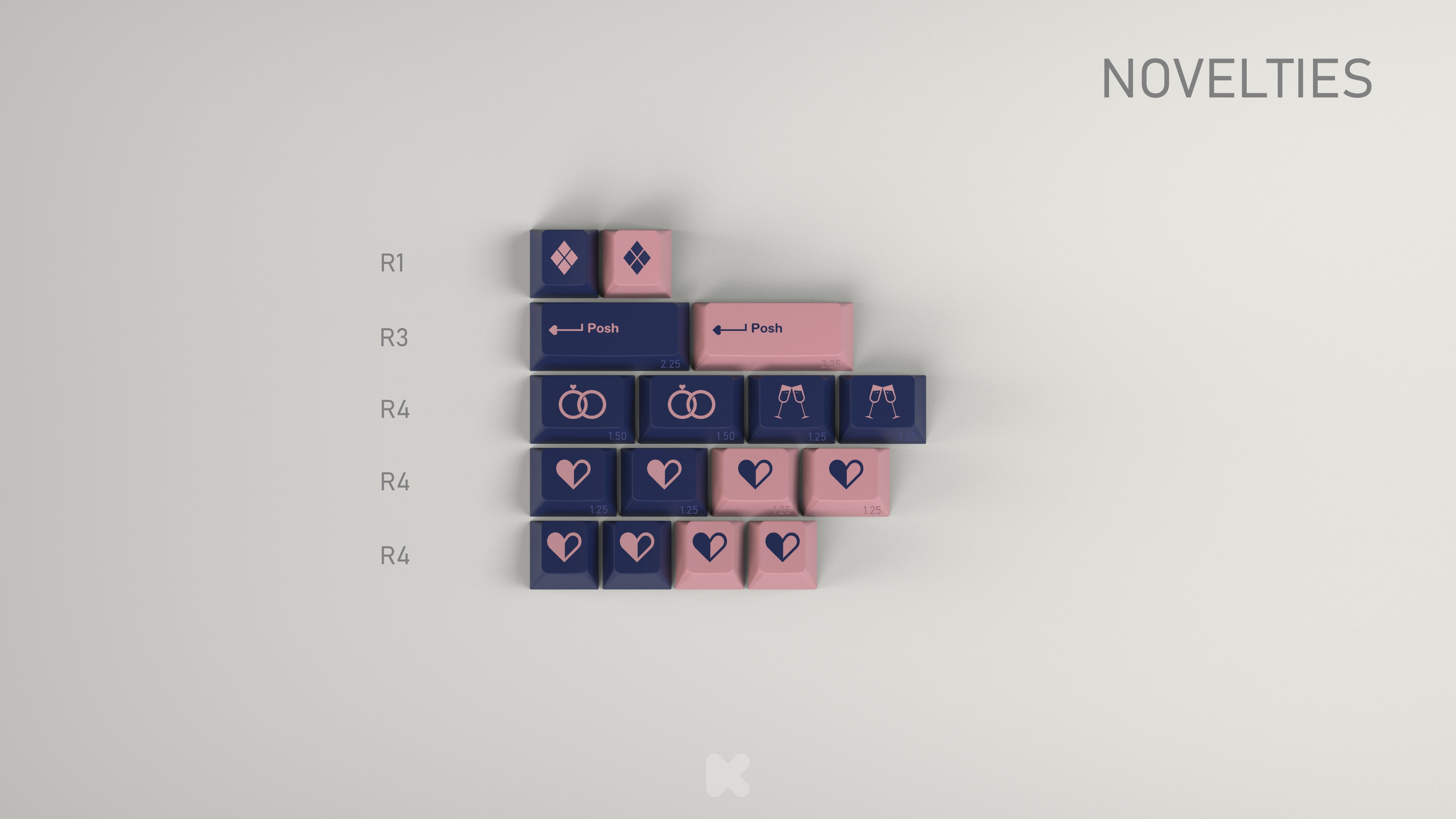Apos Audio GMK Keycaps GMK Posh Keycap Set