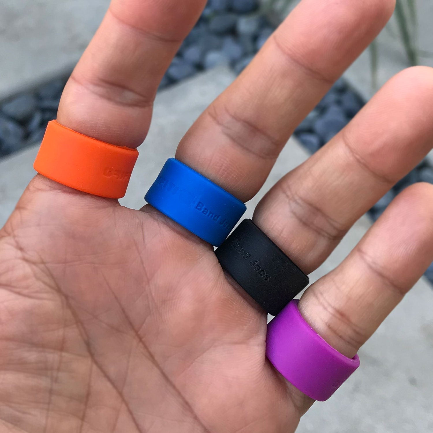 Apos Audio Grifiti Standard Silicone Band Grifiti Band Joes 1.25" x 0.5 "-- 2.5" Circumference Mini Silicone Bands