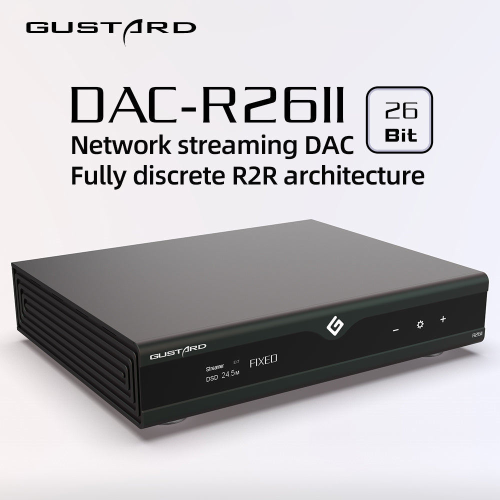 Apos Audio Gustard DAC (Digital-to-Analog Converter) GUSTARD DAC-R26II Network Streaming R2R DAC