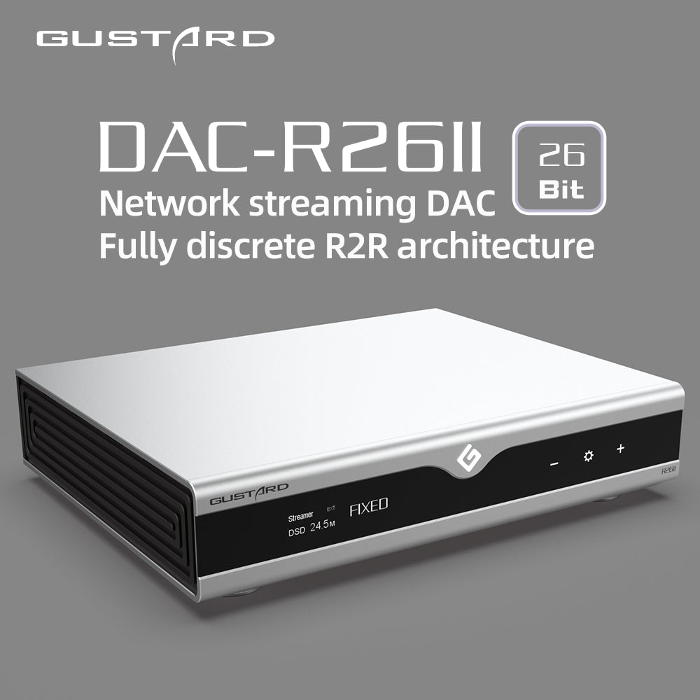 Apos Audio Gustard DAC (Digital-to-Analog Converter) GUSTARD DAC-R26II Network Streaming R2R DAC
