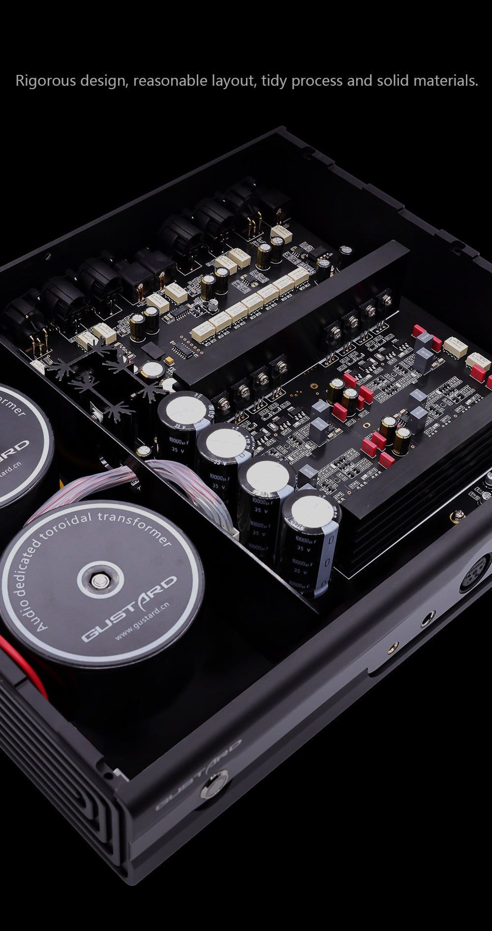 Apos Audio Gustard DAC (Digital-to-Analog Converter) GUSTARD H26 Fully-balanced Class-A Amplifier and Preamplifier