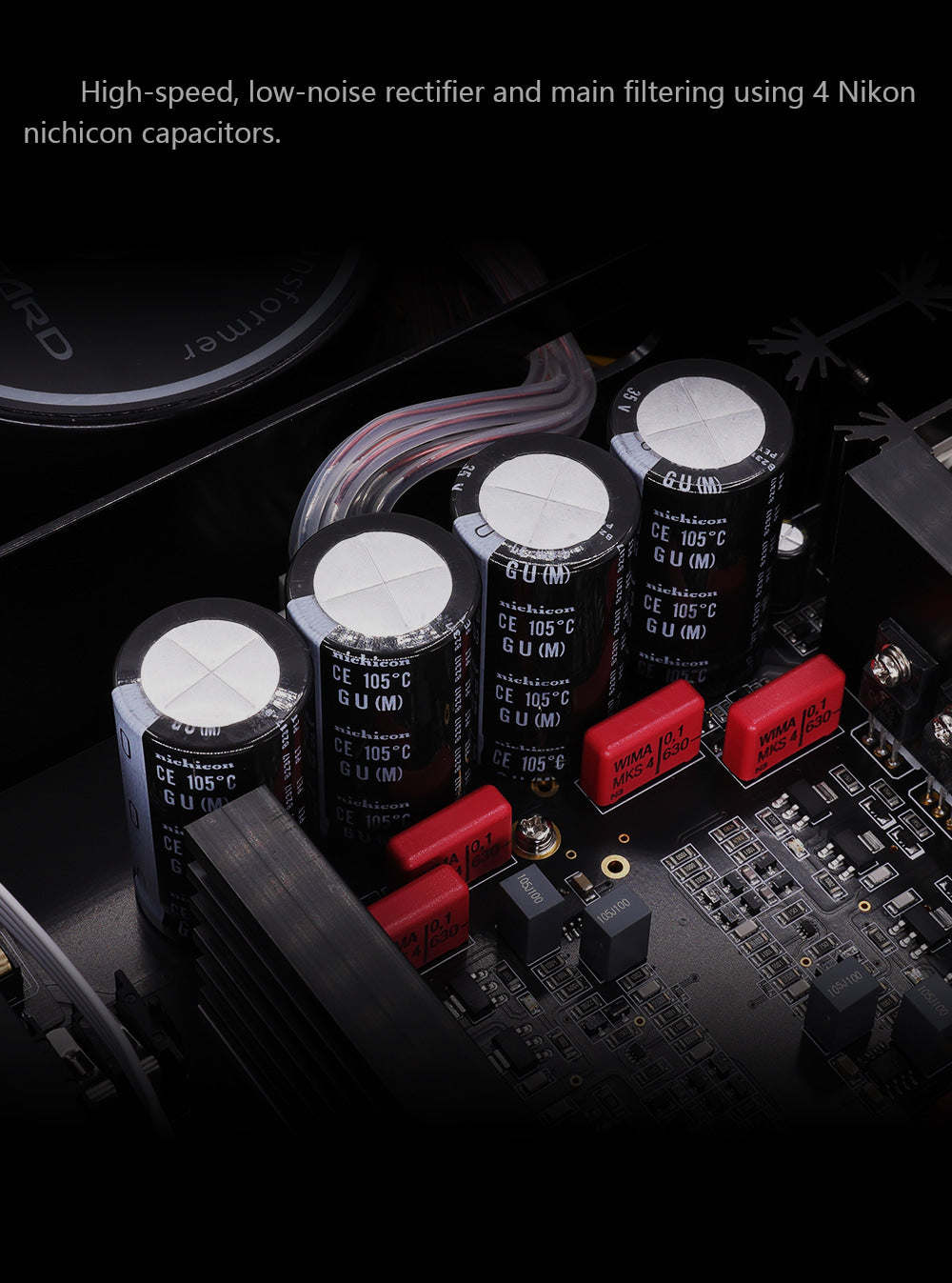 Apos Audio Gustard DAC (Digital-to-Analog Converter) GUSTARD H26 Fully-balanced Class-A Amplifier and Preamplifier