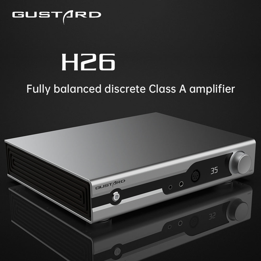 Apos Audio Gustard DAC (Digital-to-Analog Converter) GUSTARD H26 Fully-balanced Class-A Amplifier and Preamplifier