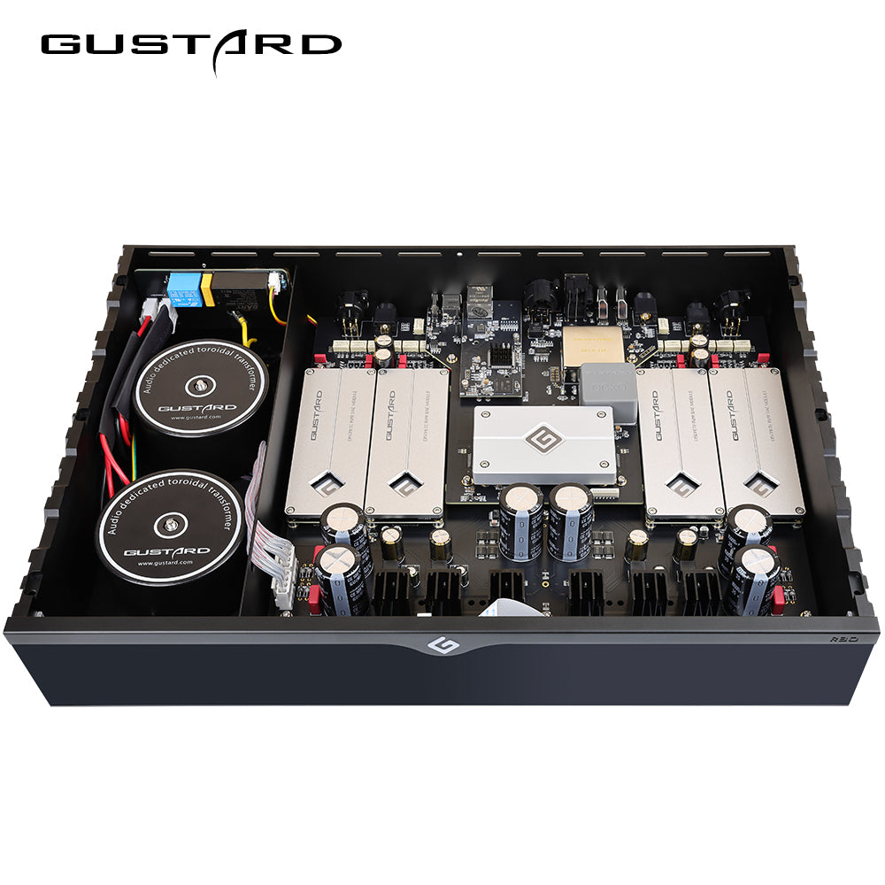 Apos Audio Gustard DAC (Digital-to-Analog Converter) GUSTARD R30 Fully-Discrete R2R Network Streaming DAC