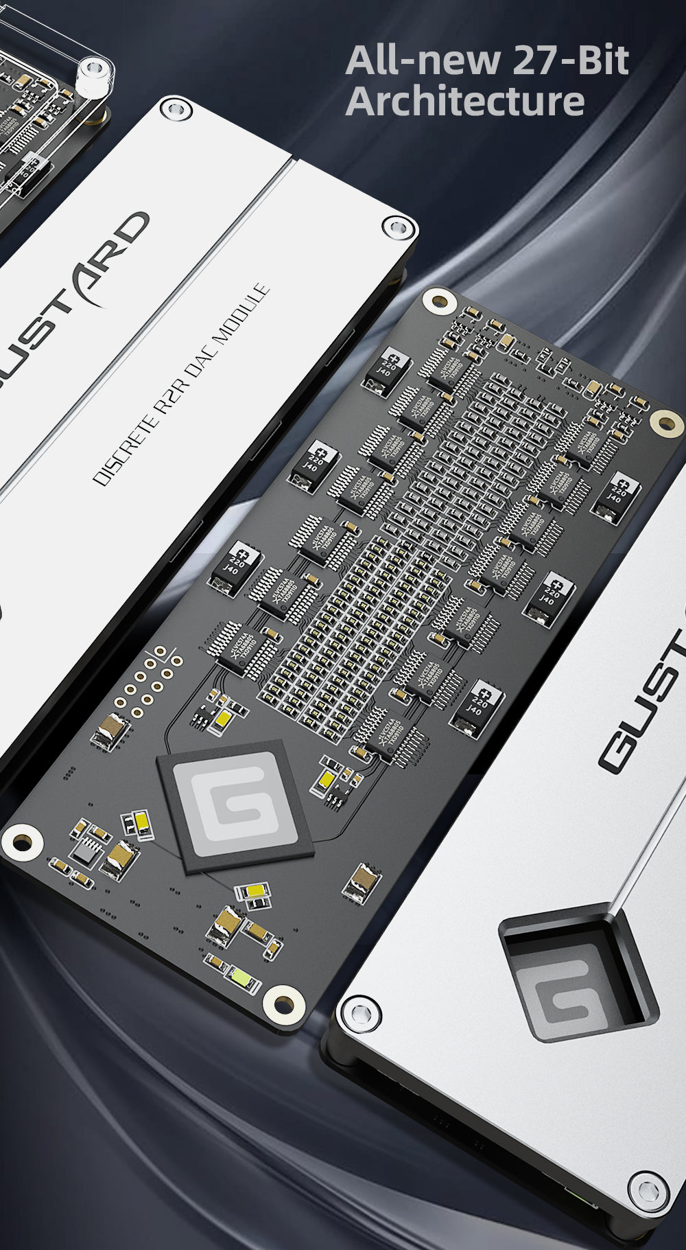 Apos Audio Gustard DAC (Digital-to-Analog Converter) GUSTARD R30 Fully-Discrete R2R Network Streaming DAC