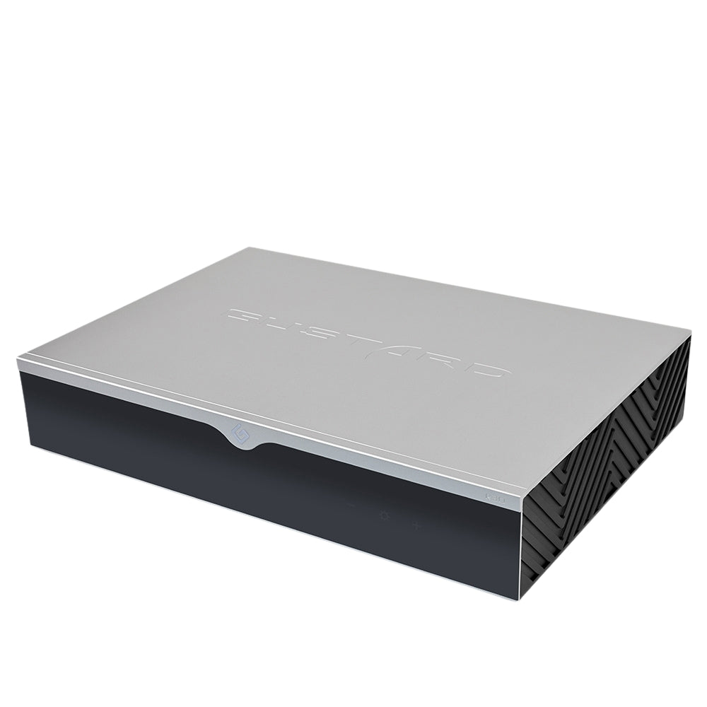 Apos Audio Gustard DAC (Digital-to-Analog Converter) GUSTARD R30 Fully-Discrete R2R Network Streaming DAC (Apos Certified) Silver / Open Box - Like New