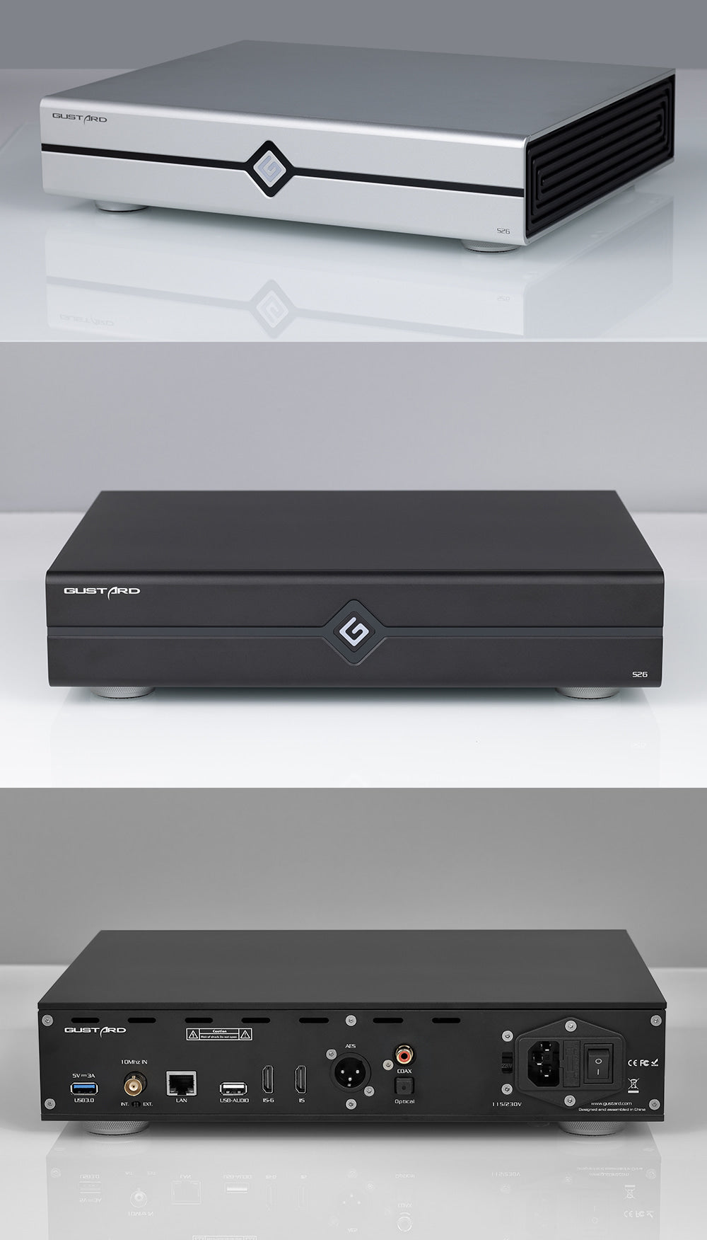Apos Audio Gustard Streaming Media Player GUSTARD S26 Music Server