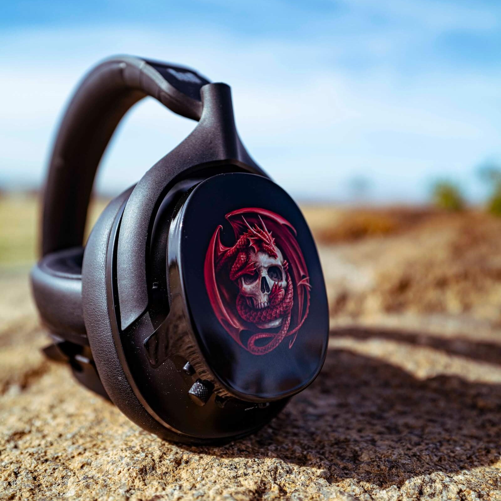 Apos Audio Heavys Accessory 'Dragon Skull' by @AnneStokesArt