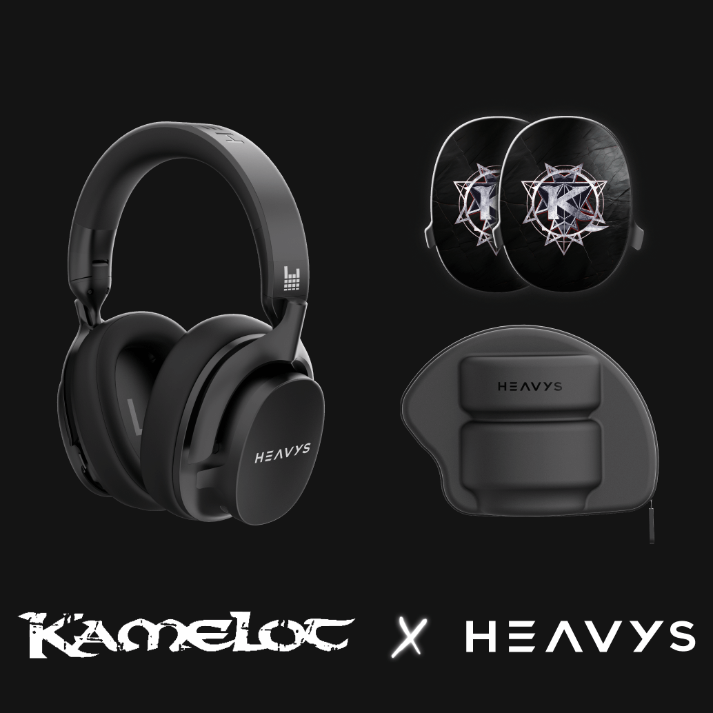 Apos Audio Heavys Accessory Kamelot - Limited Edition Shells + Heavys Headphones Bundle