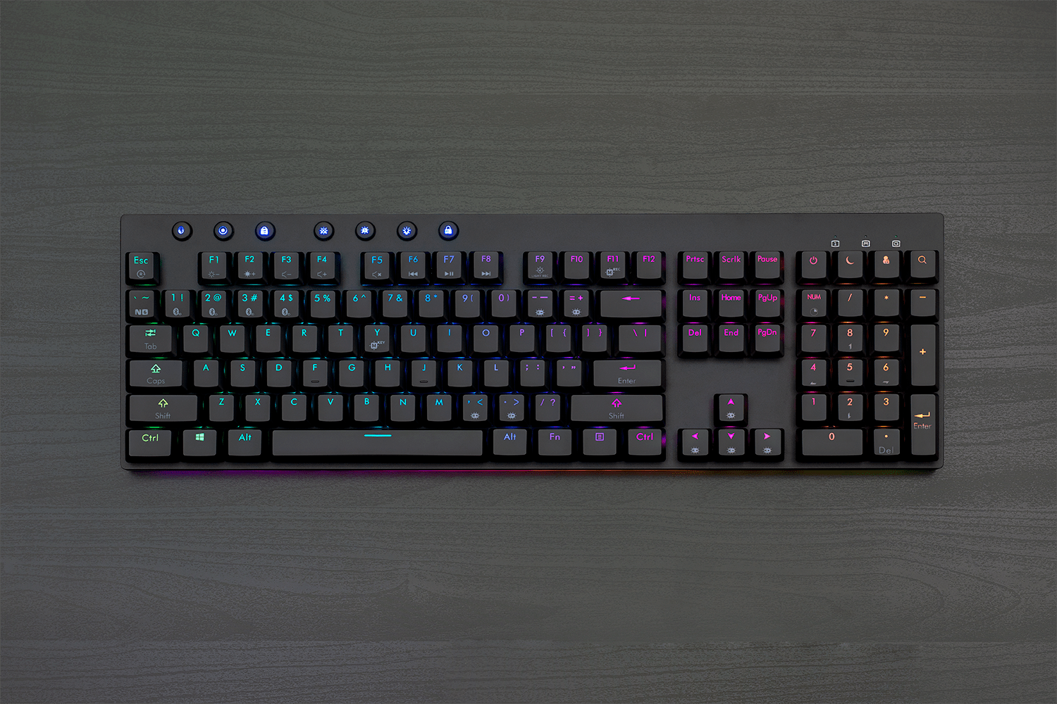 Apos Audio Hexgears Mechanical Keyboards Hexgears Venture Low-Profile Bluetooth Mechanical Keyboard