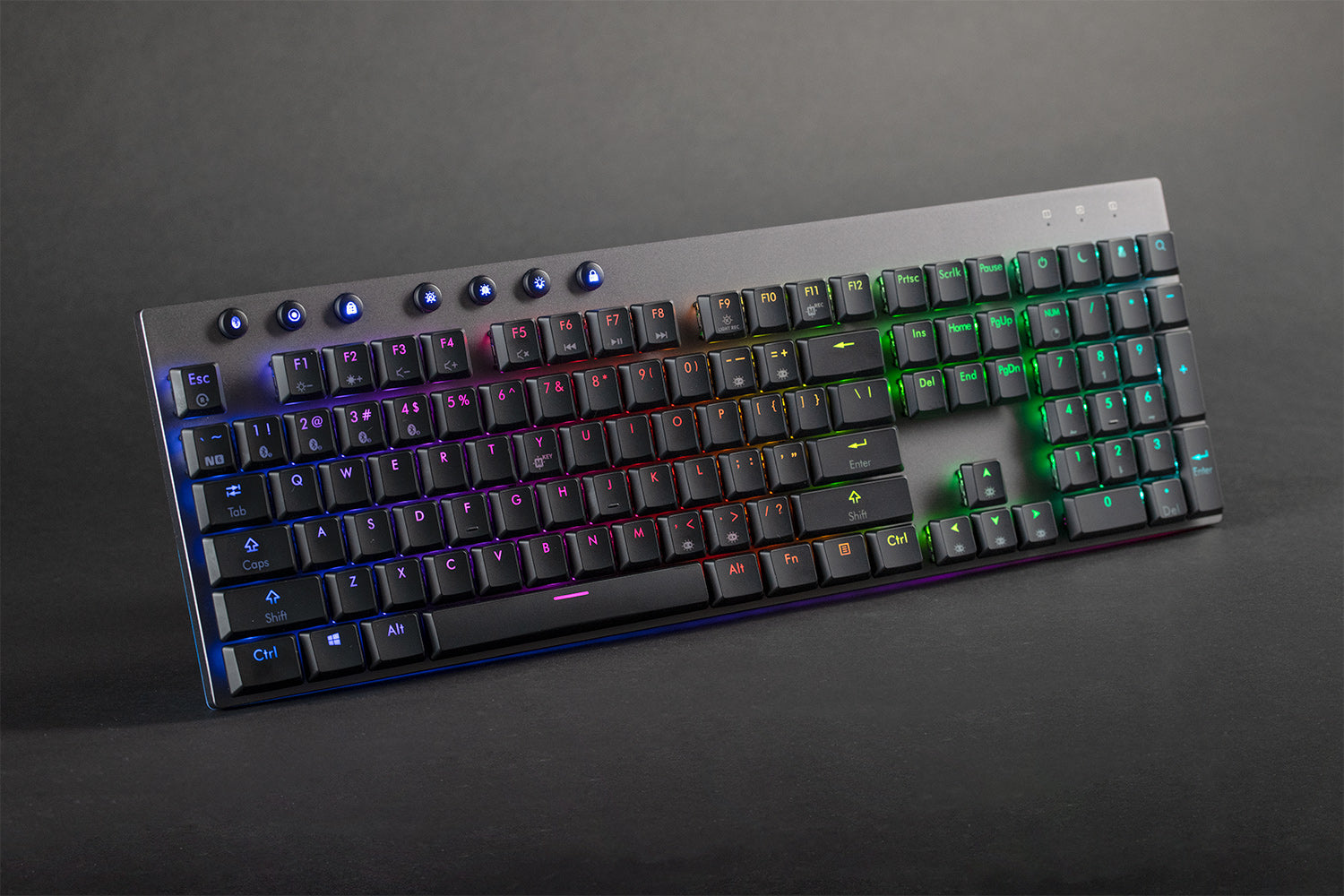 Apos Audio Hexgears Mechanical Keyboards Hexgears Venture Low-Profile Bluetooth Mechanical Keyboard
