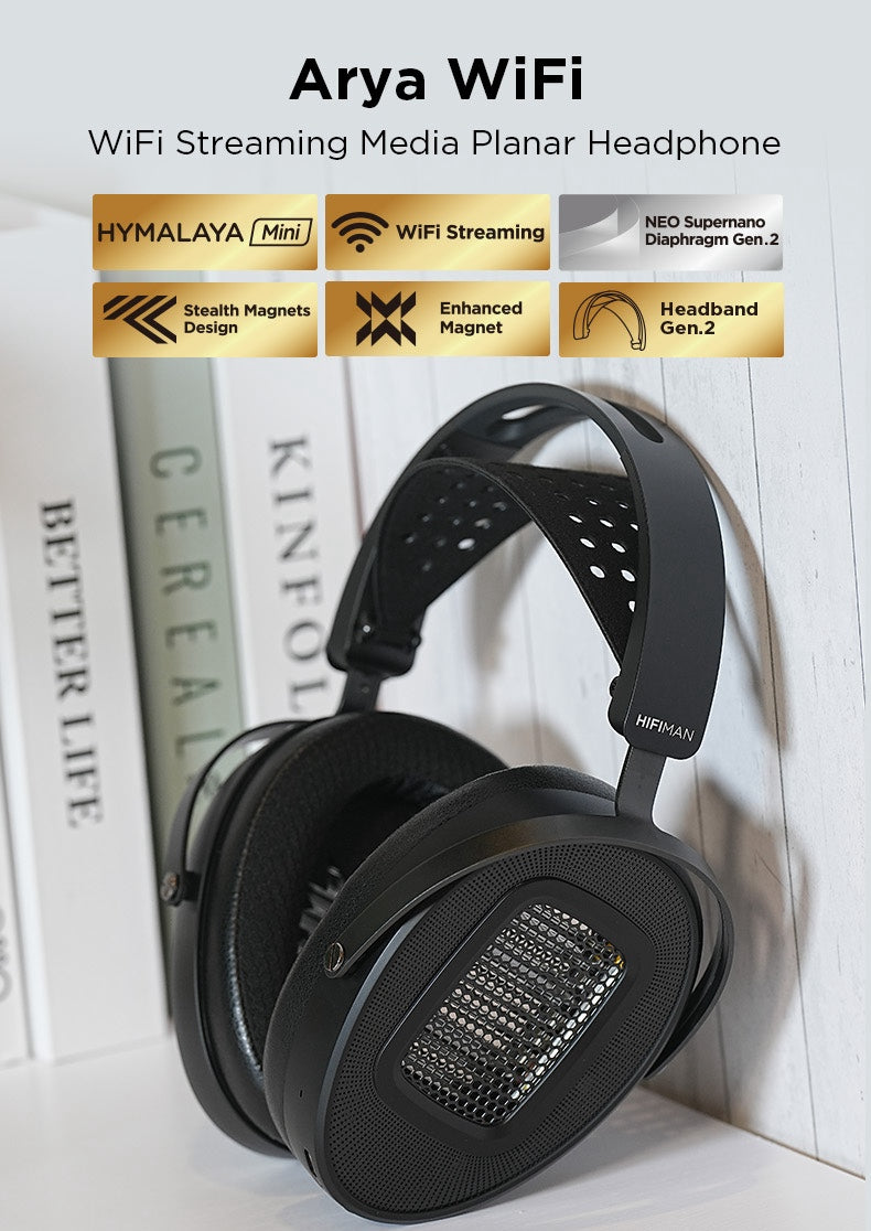 Apos Audio HIFIMAN Headphone HIFIMAN Arya Wifi Planar Magnetic Wireless Headphones