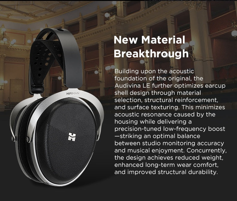 Apos Audio HIFIMAN Headphone HIFIMAN Audivina LE Studio Headphones