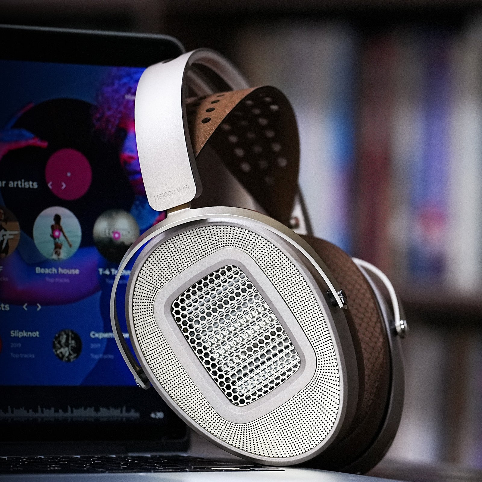 Apos Audio HIFIMAN Headphone HIFIMAN HE1000 WiFi Streaming Media Planar Magnetic Headphones