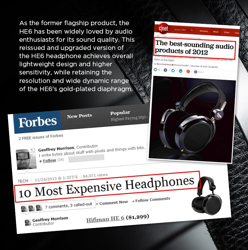 Apos Audio HIFIMAN Headphone HIFIMAN HE600 Planar Magnetic Headphones