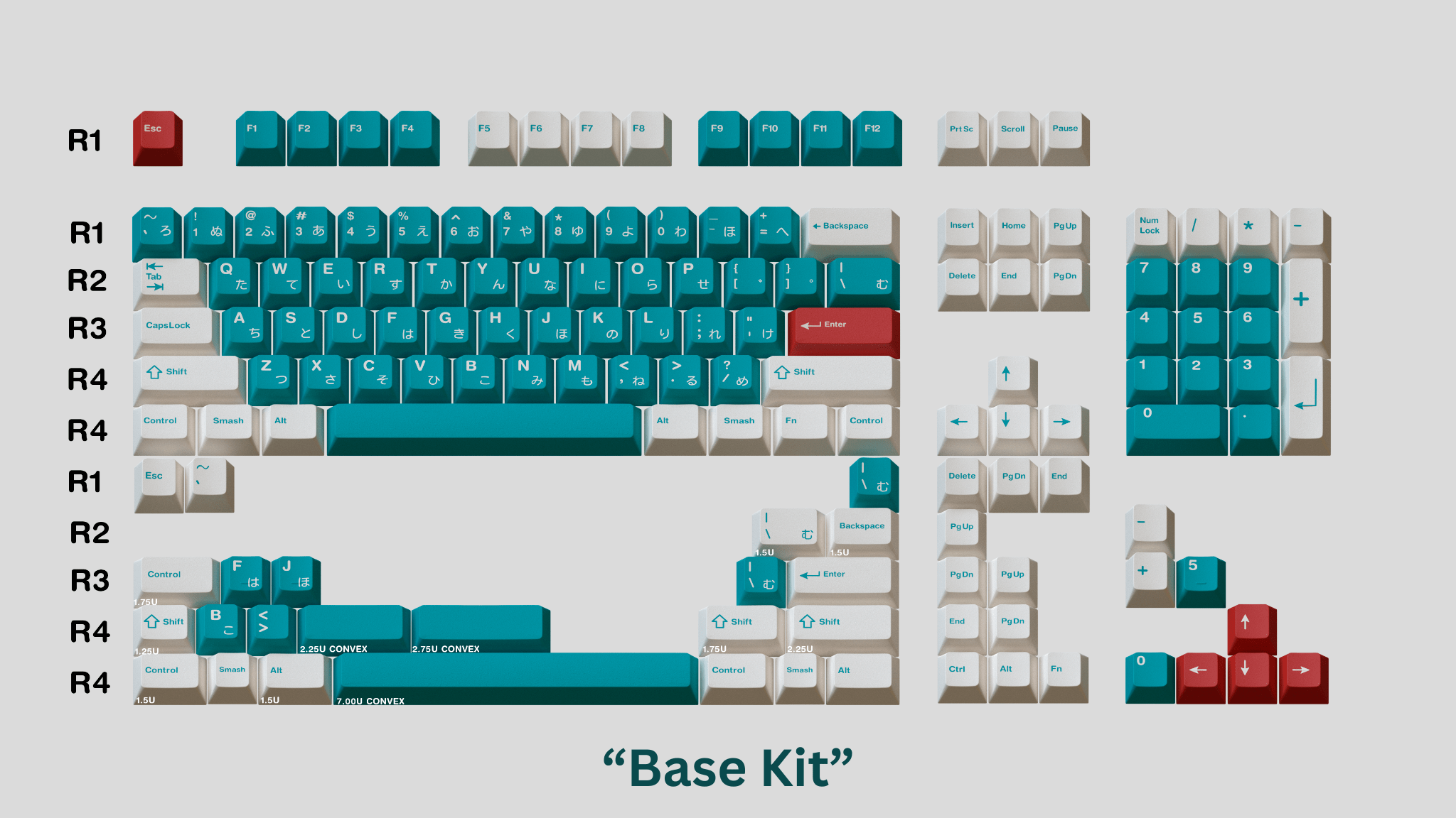 Apos Audio KDS Keycaps KDS Deku Keycap Set