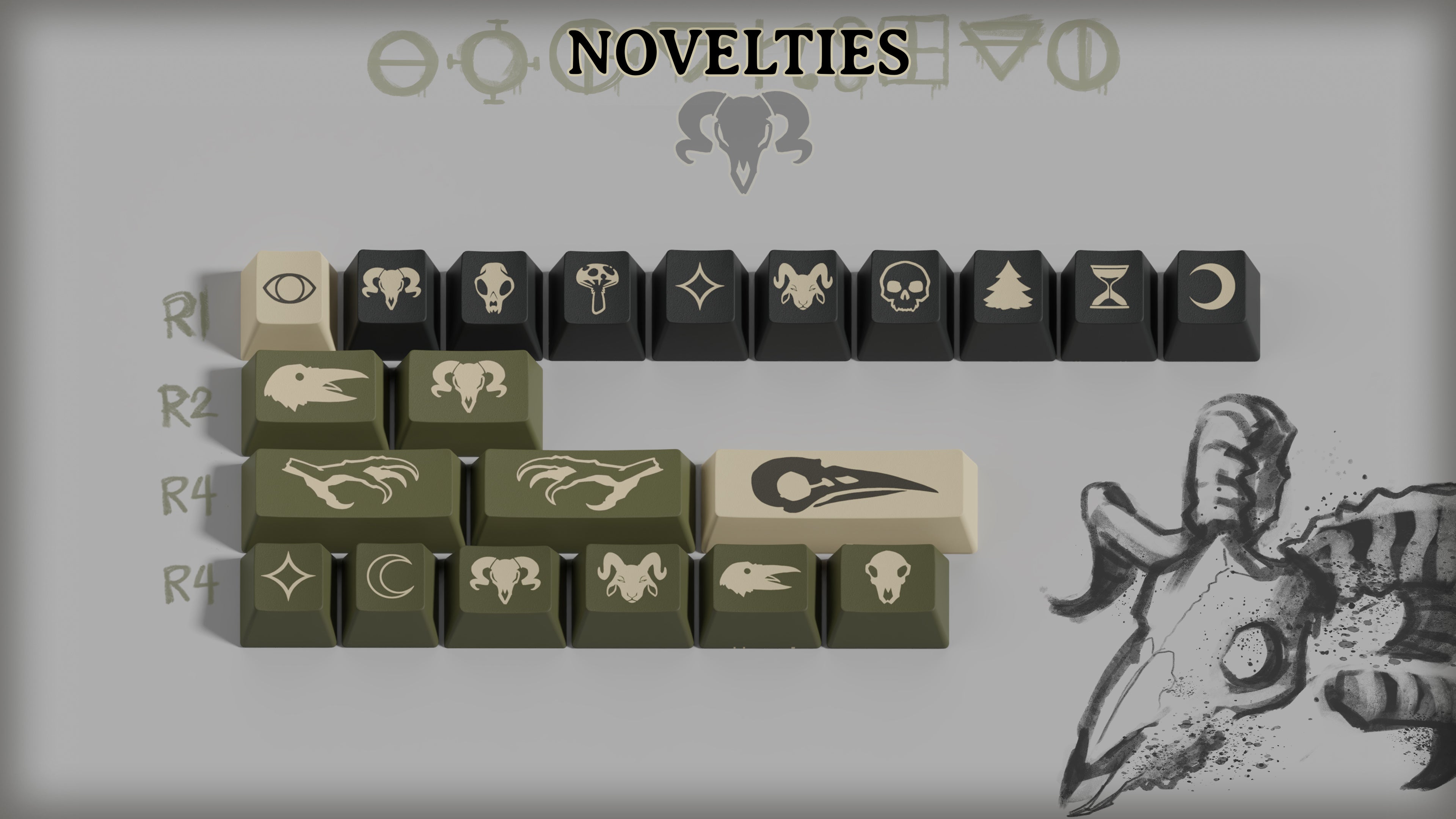 Apos Audio KDS Keycaps KDS Transmutation Keycap Set