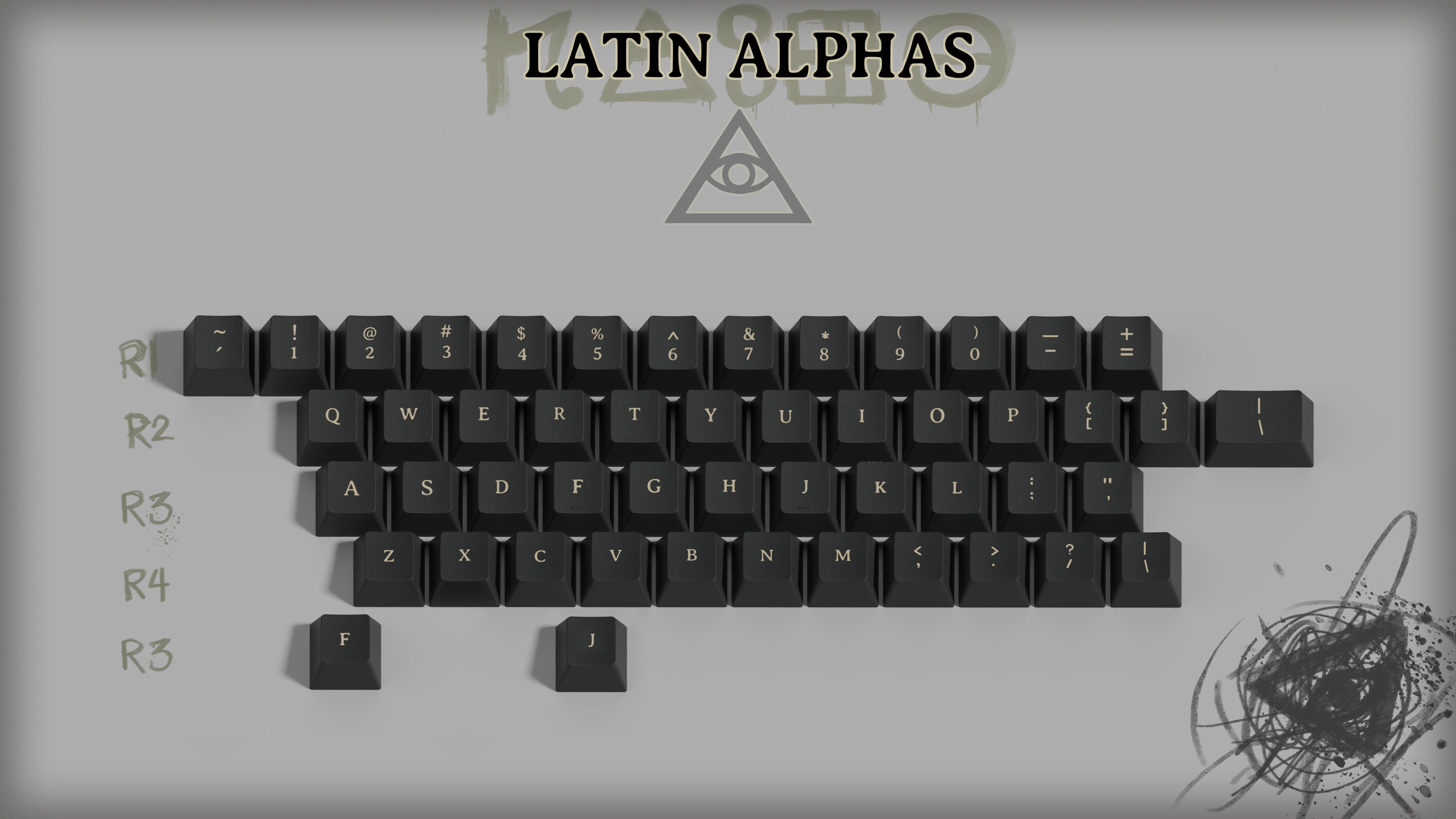 Apos Audio KDS Keycaps KDS Transmutation Keycap Set