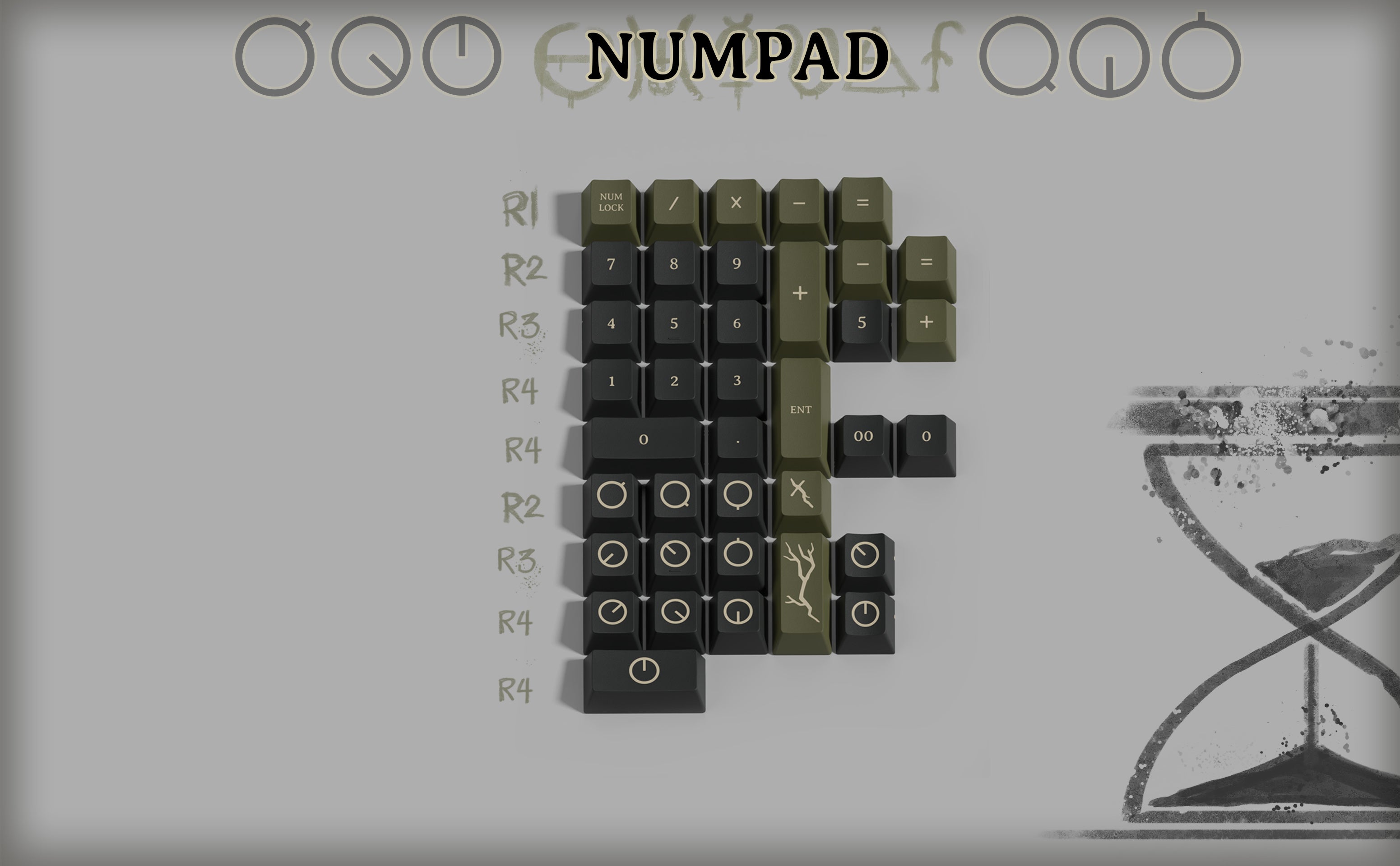 Apos Audio KDS Keycaps KDS Transmutation Keycap Set