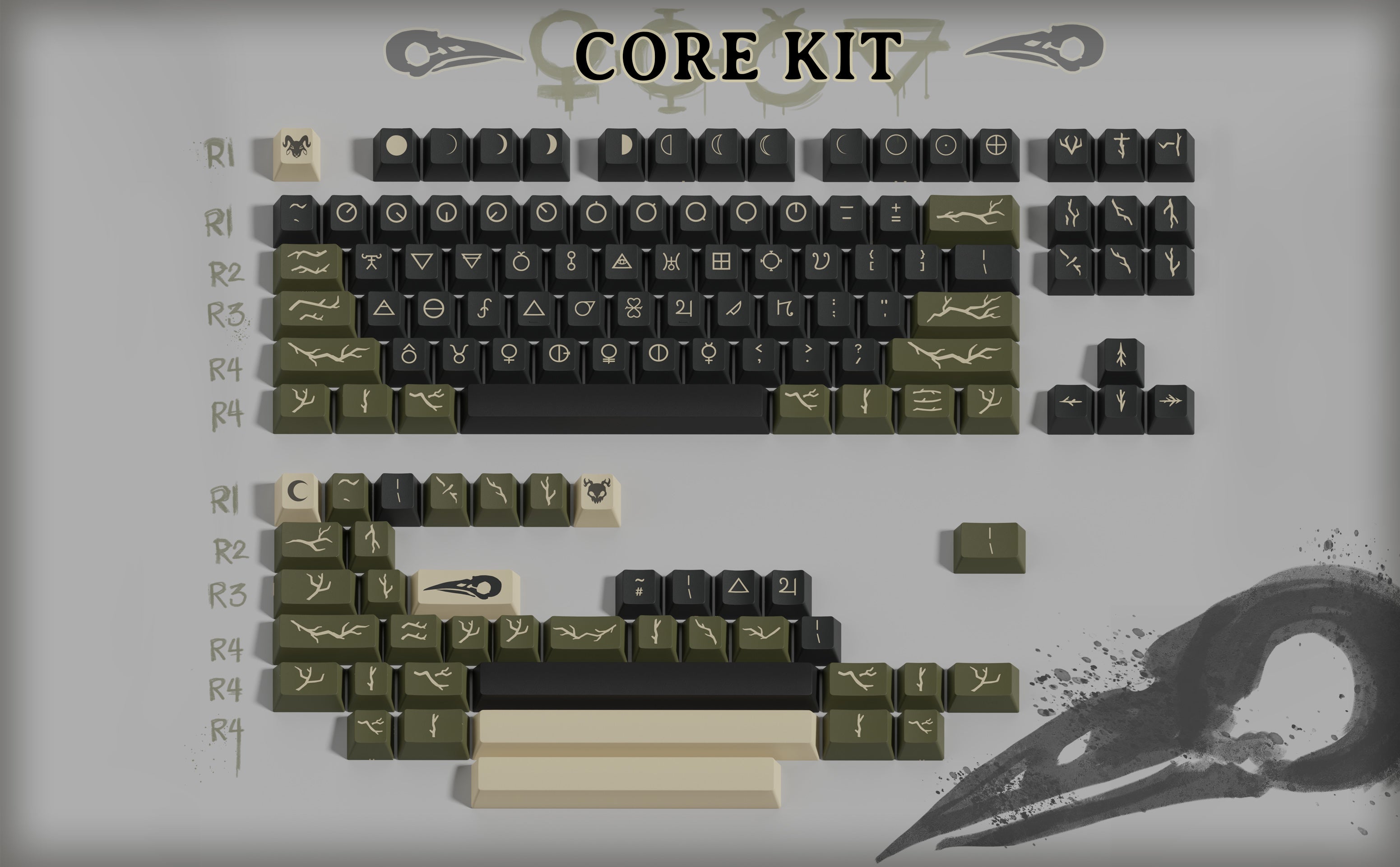 Apos Audio KDS Keycaps KDS Transmutation Keycap Set