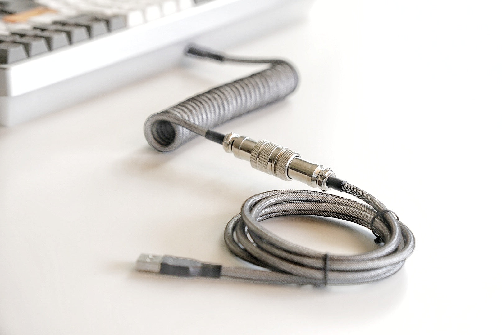 Apos Audio Kono Cable Kono GX16 Coiled Aviator Cables