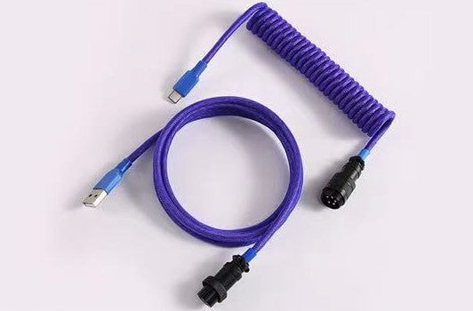Apos Audio Kono Cable Kono GX16 Coiled Aviator Cables