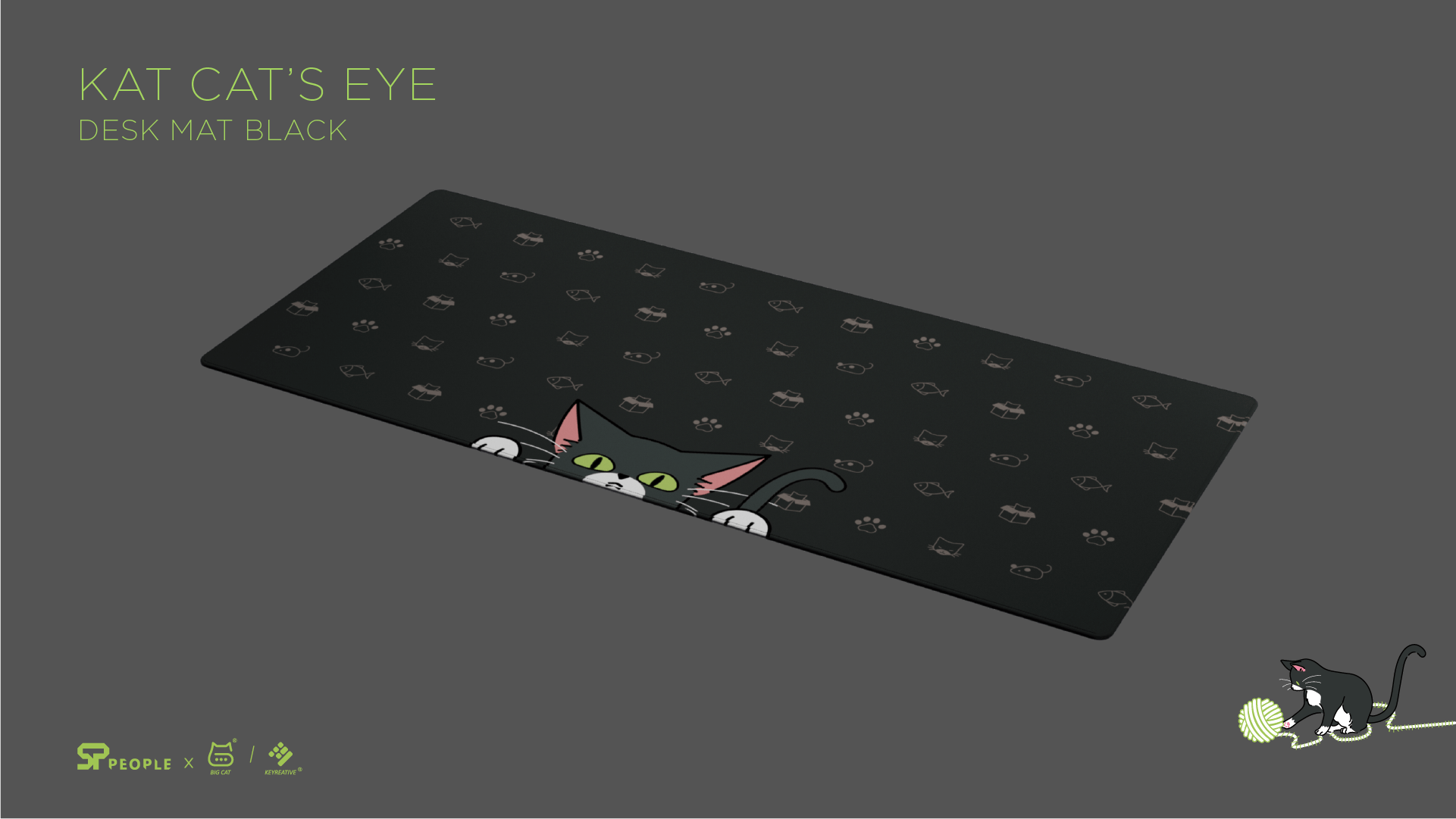 Apos Audio Kono Deskmats Cat's Eye Deskmat