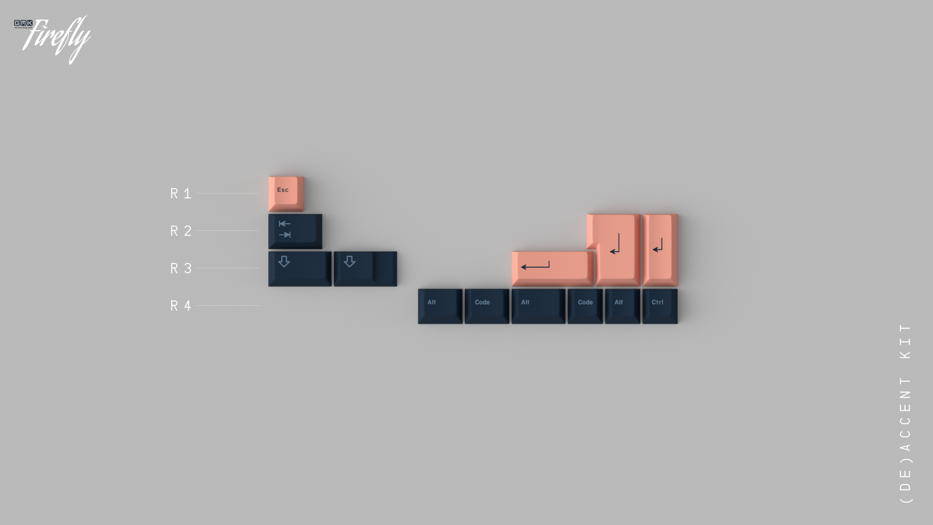 Apos Audio Kono Keycaps GMK Firefly Keycap Set