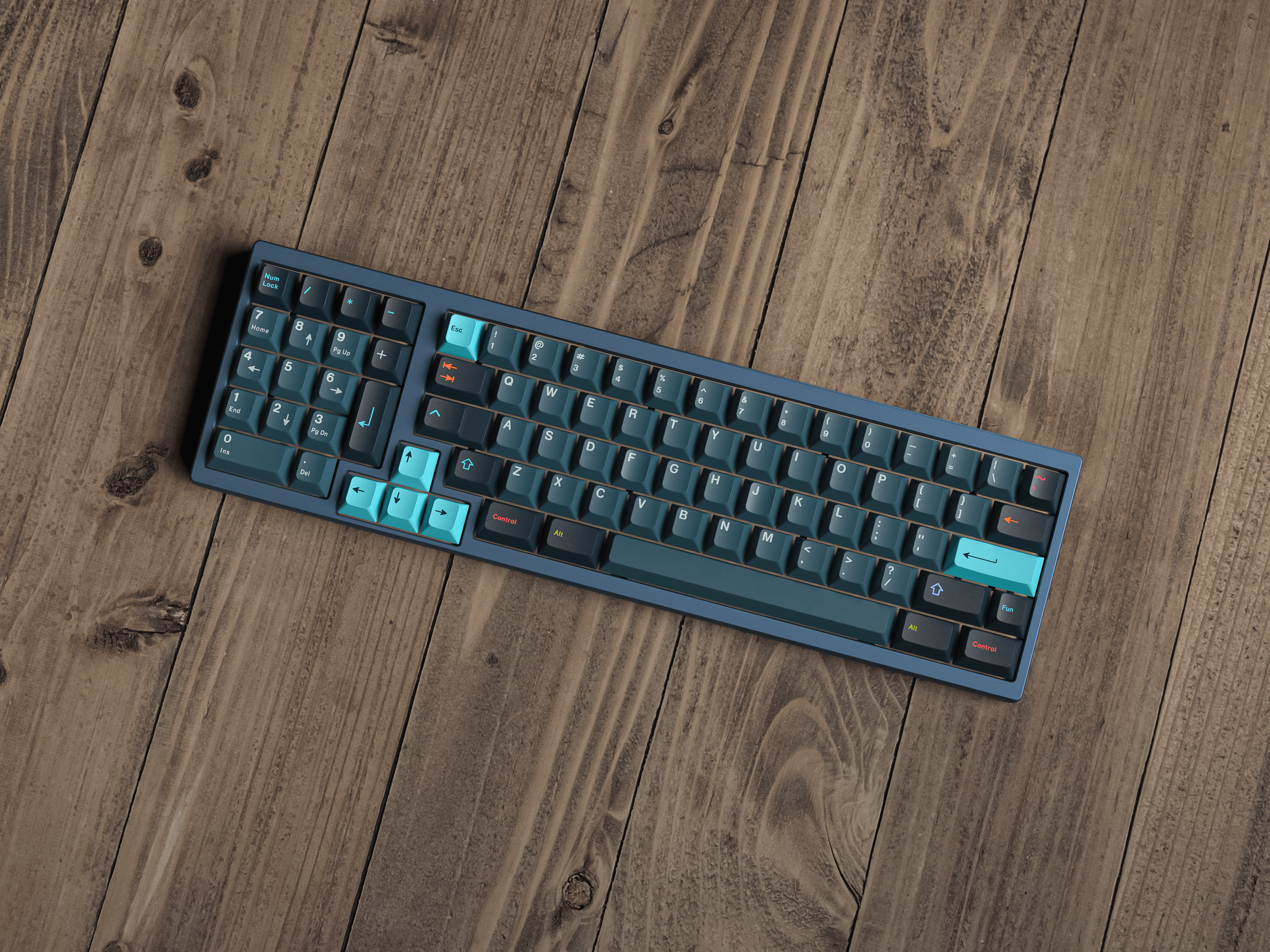 Apos Audio Kono Keycaps KDS Solarized Dark Keycap Set
