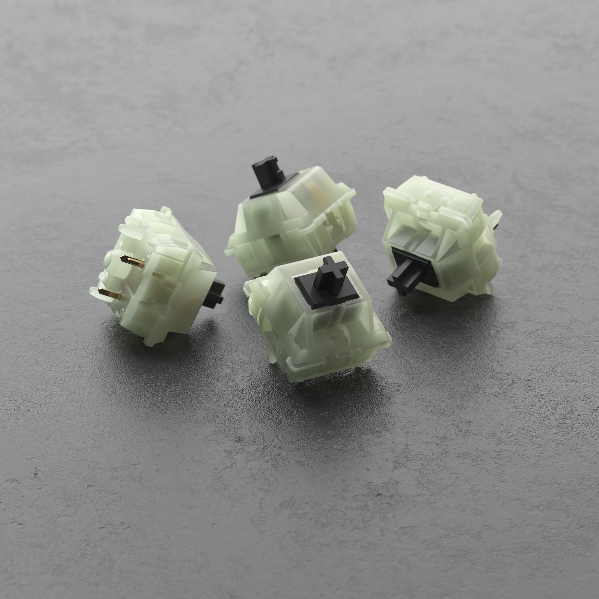 Apos Audio Kono Switch Nightwalker Glow-in-the-Dark Silent Linear Switch