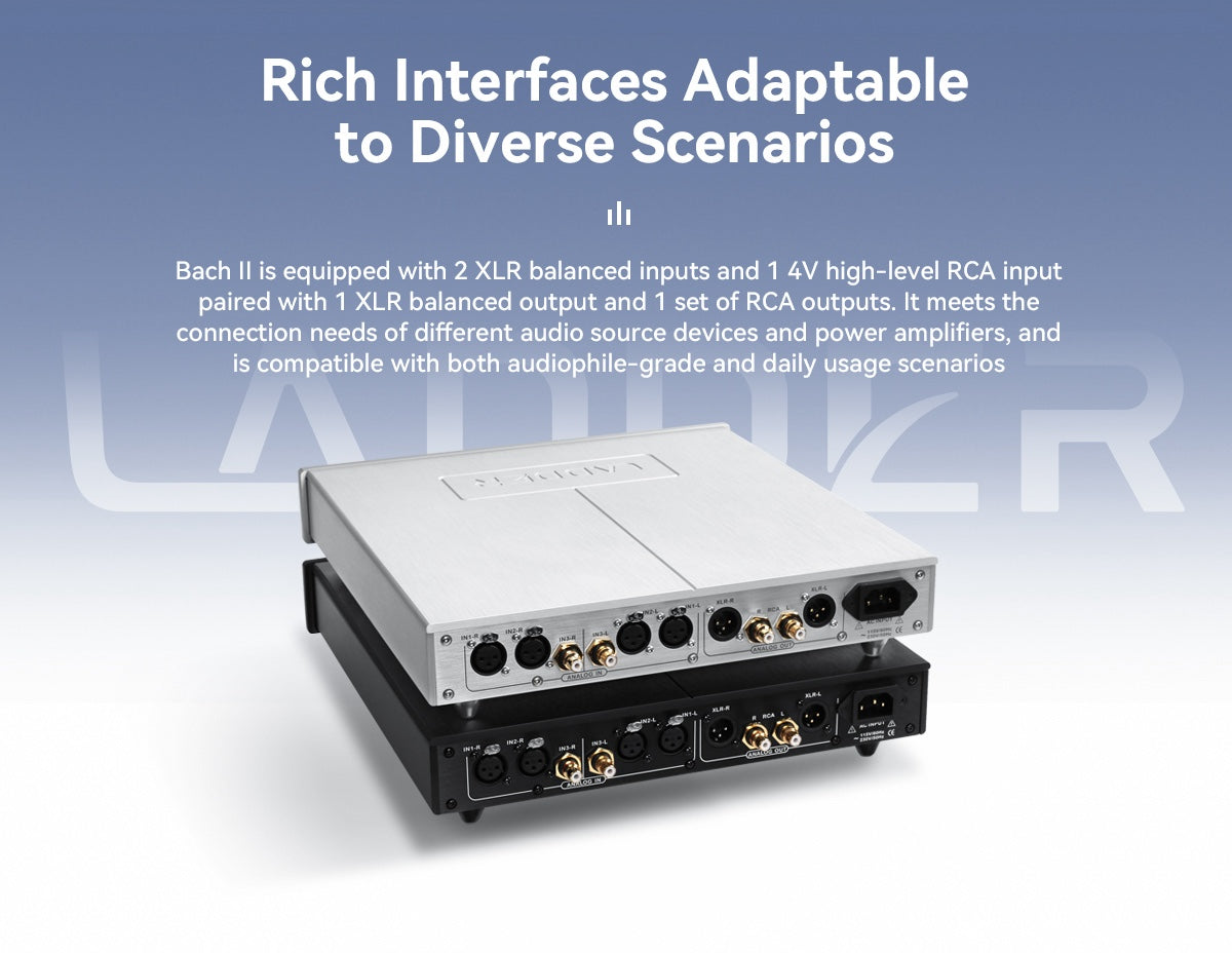 Apos Audio LADDER Headphone Amp LADDER Bach II Audio Preamplifier