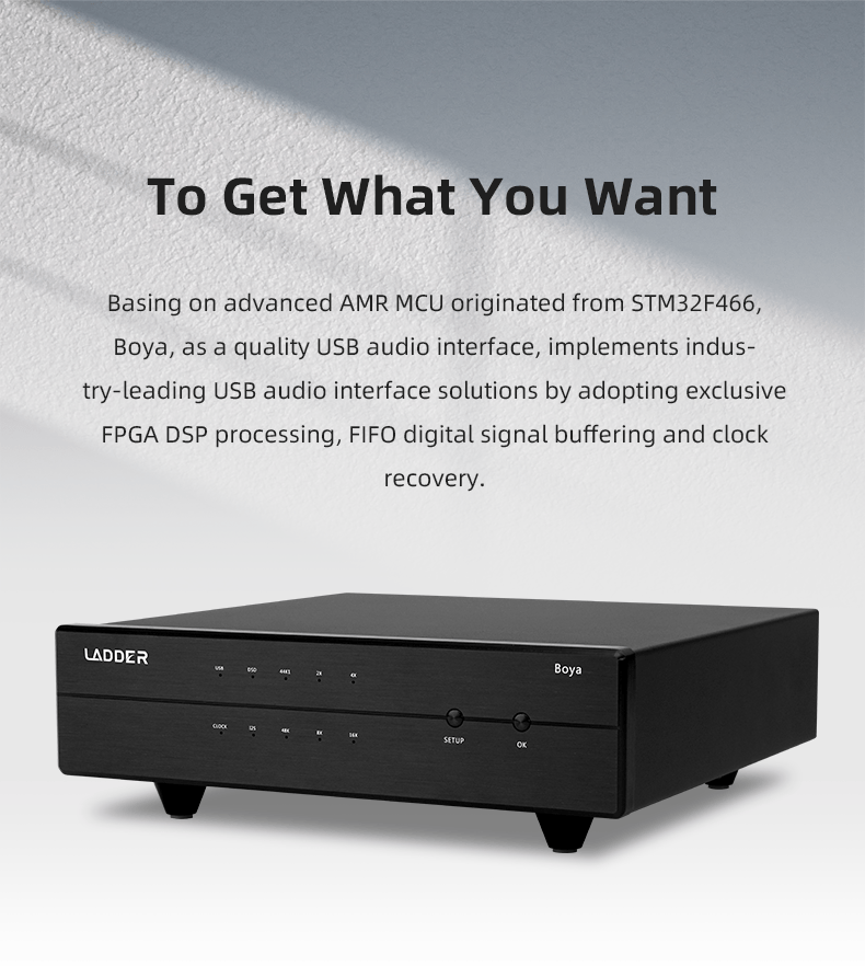 Apos Audio LADDER Headphone Amp LADDER Boya Audio Interface