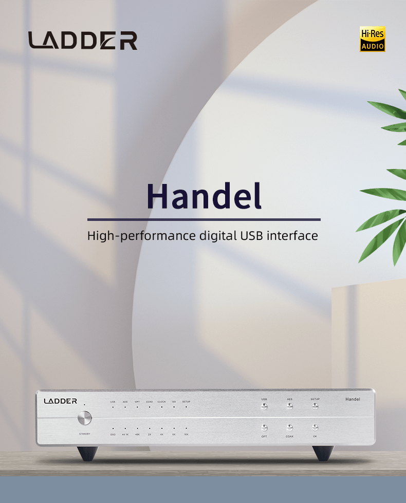 Apos Audio LADDER Headphone Amp LADDER Handel Desktop USB Interface