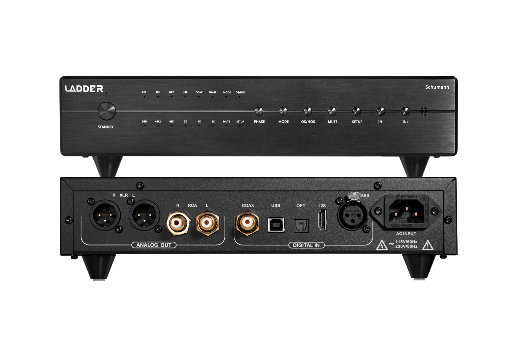 Apos Audio LADDER Headphone Amp LADDER Schumann Desktop DAC