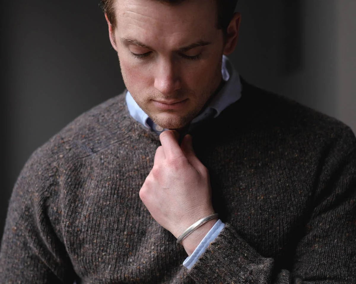 Apos Audio Lost Monarch Sweater Lost Monarch Donegal Sweater in Peat