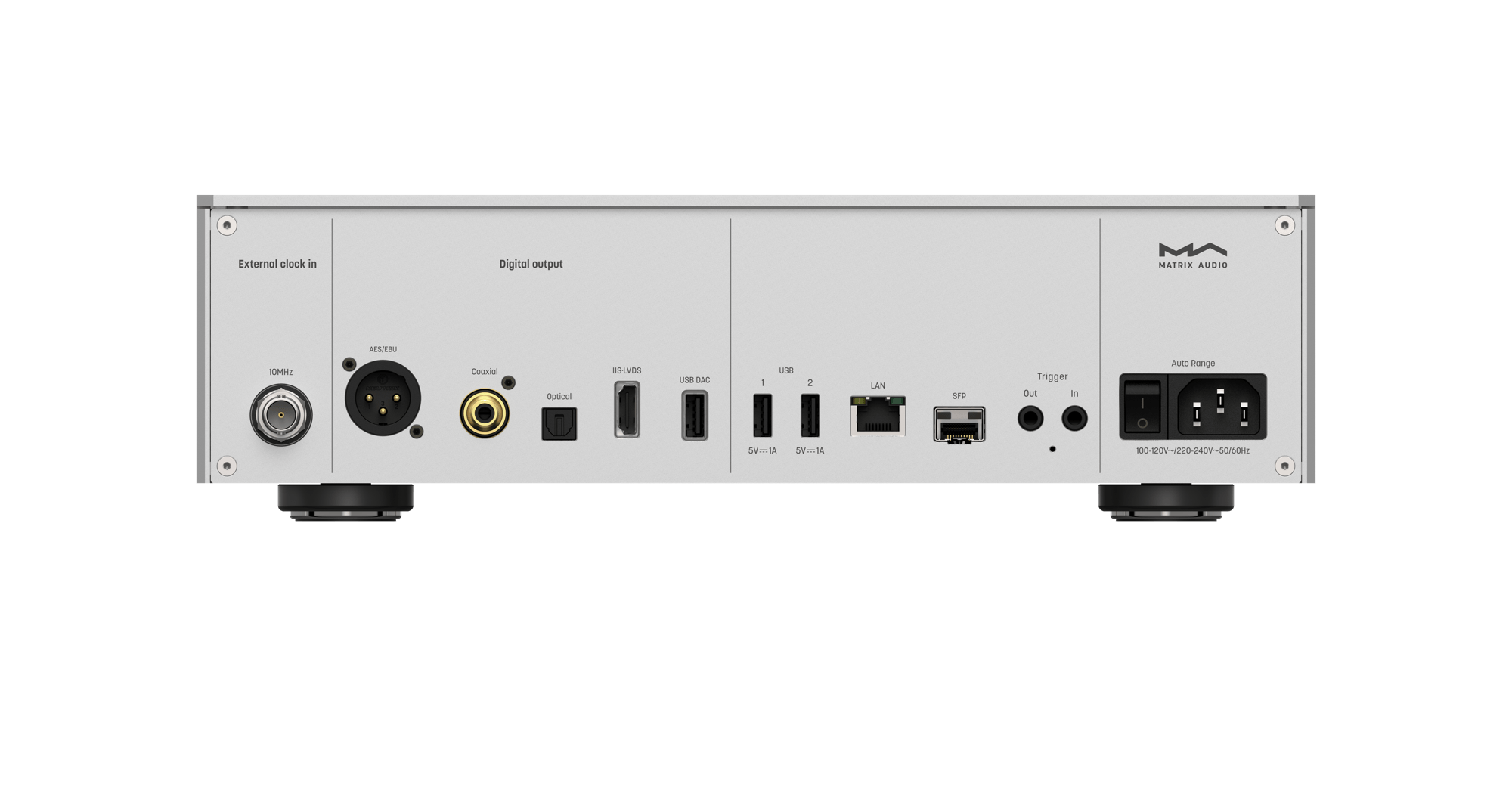 Apos Audio Matrix Audio Headphone DAC/Amp Matrix NT-1 Network Transport