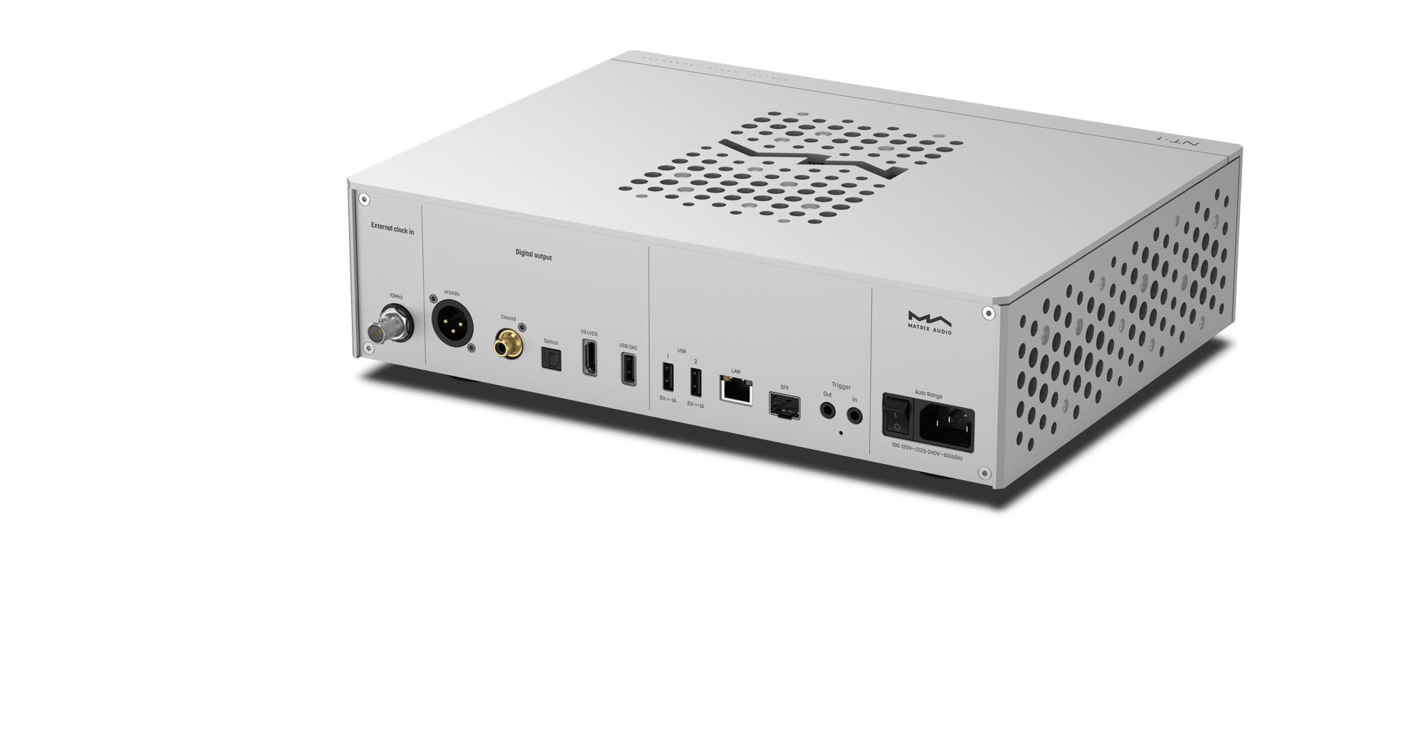 Apos Audio Matrix Audio Headphone DAC/Amp Matrix NT-1 Network Transport