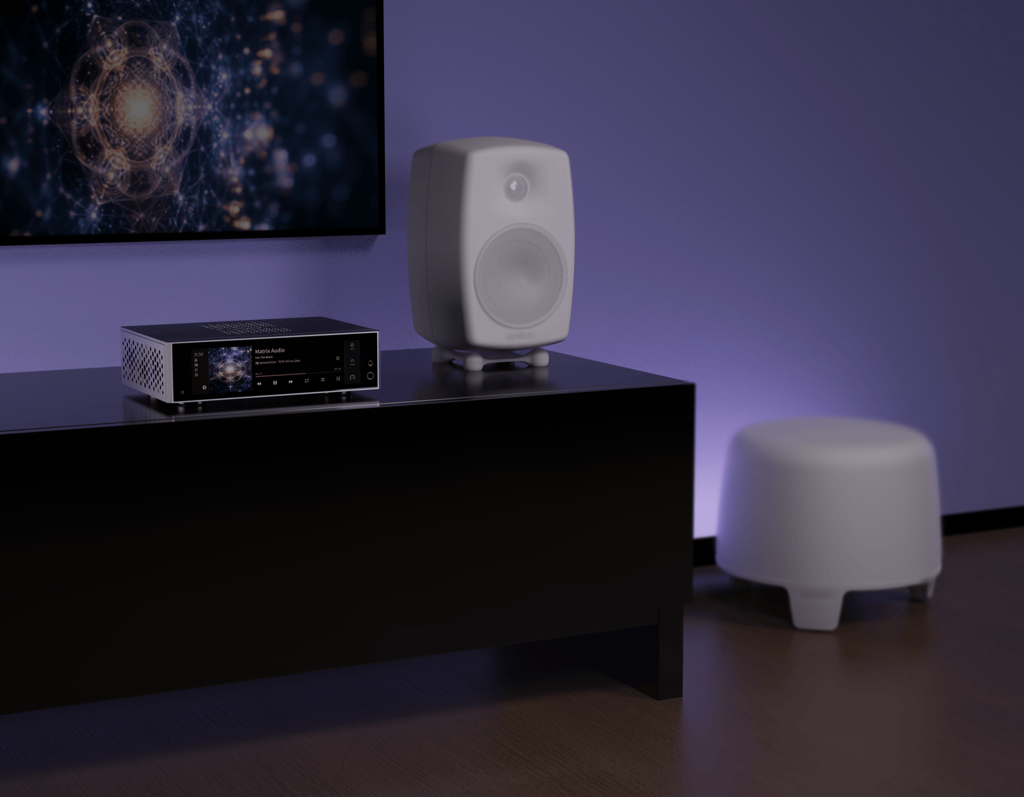 Apos Audio Matrix Audio Headphone DAC/Amp Matrix TS-1 All-in-One Streamer/ Pre-Amplifier/ Headphone Amplifier